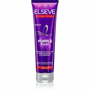 L’Oréal Paris Elseve Color-Vive Purple vyživující maska pro blond a melírované vlasy 150 ml obraz