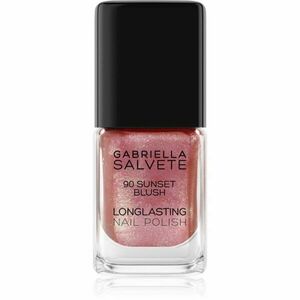 Gabriella Salvete Longlasting Enamel dlouhotrvající lak na nehty s perleťovým leskem odstín 90 Sunset Blush 11 ml obraz