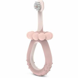 Suavinex Baby Training Toothbrush zubní kartáček pro děti 0-2 y Pink 1 ks obraz