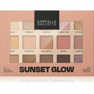 Gabriella Salvete Sunset Glow 15 Shades of Sunset paletka očních stínů 15 g obraz