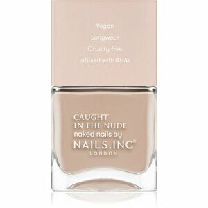 Nails Inc. Caught in the nude lak na nehty odstín South Beach 14 ml obraz