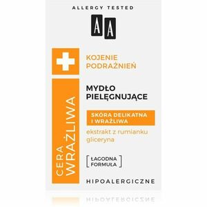 AA Cosmetics Sensitive Skin čisticí tuhé mýdlo na obličej a tělo 90 g obraz