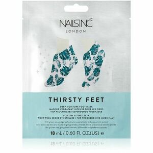 Nails Inc. Thirsty Feet hydratační maska na nohy 18 ml obraz