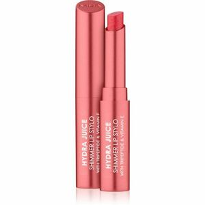 MUA Makeup Academy Hydra Juice Peptide Shimmer Lip Stylo třpytivá rtěnka s vyživujícím účinkem odstín Raspberry Jam 1.5 g obraz