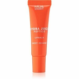 MUA Makeup Academy Hydra Juice Peptide Lip Balm hydratační balzám na rty pro lesk vůně Sweet Orange 10 ml obraz
