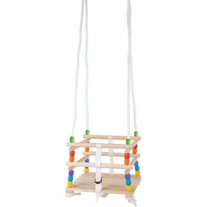 Bigjigs Toys Wooden Bead Swing houpačka ze dřeva 12m+ 25kg 1 ks obraz