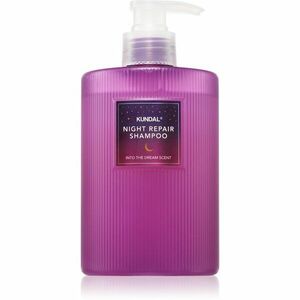 KUNDAL Night Repair Shampoo šampon a kondicionér 2 v 1 pro výživu a hydrataci s vůní Into The Dream 470 ml obraz