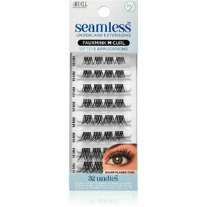 Ardell Seamless Refill Light Modern FauxMink trsové nalepovací řasy bez uzlíku M Curl 32 ks obraz