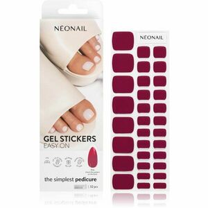 NEONAIL Easy On Gel Stickers nálepky na nehty s použitím UV/LED lampy odstín P06 32 ks obraz