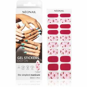 NEONAIL Easy On Gel Stickers nálepky na nehty s použitím UV/LED lampy odstín M15 20 ks obraz
