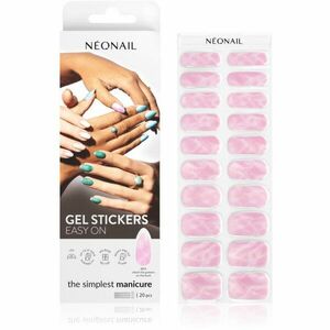 NEONAIL Easy On Gel Stickers nálepky na nehty s použitím UV/LED lampy odstín M13 20 ks obraz