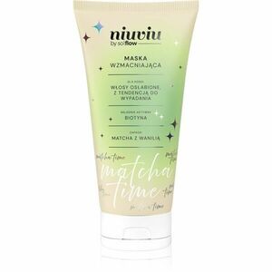 so!flow Matcha Time Strengthening Hair Mask intenzivně vyživující maska pro poškozené a křehké vlasy 200 ml obraz