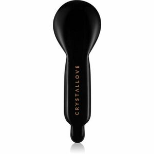 Crystallove Black Obsidian Spoon Eye Gua Sha masážní pomůcka na oční okolí 1 ks obraz