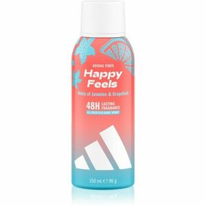 Adidas Vibes Happy Feels deodorant unisex 150 ml obraz