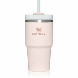 Stanley Quencher H2.O FlowState™ Tumbler nerezový tumbler s brčkem malý Rose Quartz 600 ml obraz