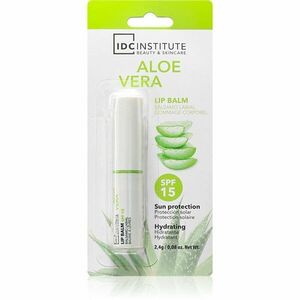 IDC Institute Aloe Vera balzám na rty SPF 15 2.4 g obraz