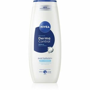 NIVEA Derma Control Defend pečující sprchový gel s kyselinou hyaluronovou 500 ml obraz