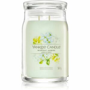 Yankee Candle Midnight Jasmine vonná svíčka I. Signature 567 g obraz