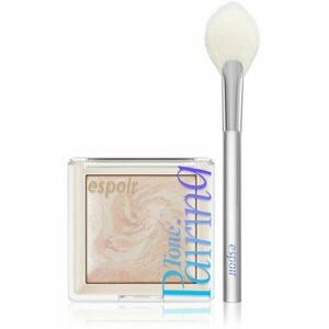 espoir Tone Pairing Highlighter rozjasňovač na tvář a oční okolí se štětcem odstín Seashell 9.6 g obraz