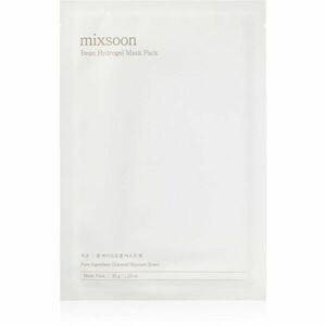 mixsoon Bean Hydrogel Mask Pack intenzivní hydrogelová maska pro rozjasnění a hydrataci 35 g obraz