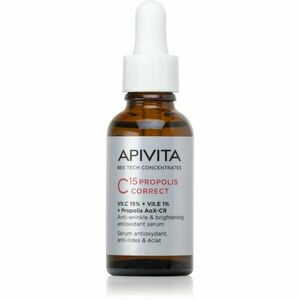 Apivita Bee Tech Concentrates C15 Propolis Correct Serum antioxidační zpevňující pleťové sérum 30 ml obraz