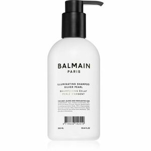 Balmain Hair Couture lluminating Shampoo Silver Pearl šampon pro blond vlasy 300 ml obraz