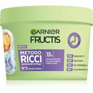 Garnier Fructis Metodo Ricci hydratační maska pro aktivaci kudrlin 370 ml obraz