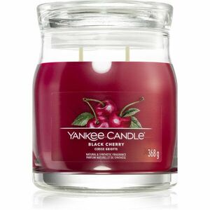 Yankee Candle Black Cherry vonná svíčka Signature 368 g obraz
