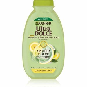 Garnier Ultra Doux Clay and Cedar šampon pro mastnou vlasovou pokožku 250 ml obraz