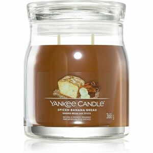 Yankee Candle Spiced Banana Bread vonná svíčka Signature 368 g obraz
