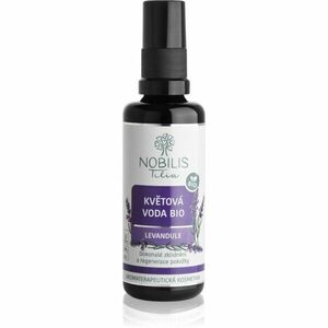 Nobilis Tilia Květová voda BIO Levandule pleťová voda se zklidňujícím účinkem 50 ml obraz