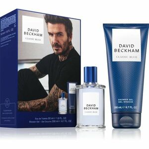 David Beckham Classic Blue dárková sada pro muže obraz