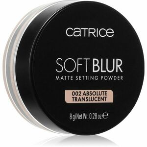 Catrice Soft Blur Matte sypký fixační pudr odstín 002 Absolute Translucent 8 g obraz