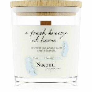 Nacomi Soy Candle Home Fragrances vonná svíčka s dřevěným knotem 140 g obraz