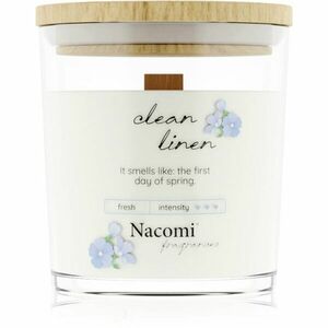 Nacomi Soy Candle Home Fragrances vonná svíčka s dřevěným knotem 140 g obraz