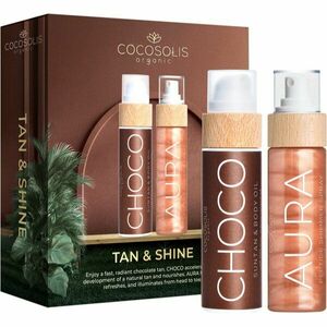 COCOSOLIS Tan & Shine dárková sada pro zvýraznění opálení obraz