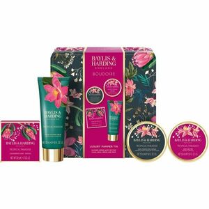 Baylis & Harding Boudoire Tropical Paradise dárková sada plechový box obraz