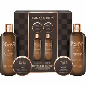 Baylis & Harding Black Pepper & Ginseng dárková sada do vany pro muže obraz