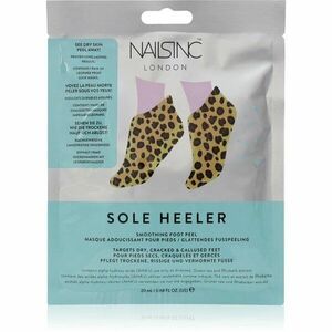 Nails Inc. Sole Heeler peelingová maska na nohy 40 ml obraz