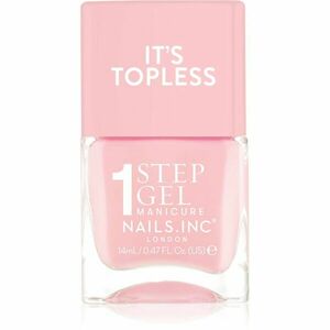 Nails Inc. It’s Topless gelový lak na nehty pro dlouhotrvající efekt odstín Sabrina 14 ml obraz