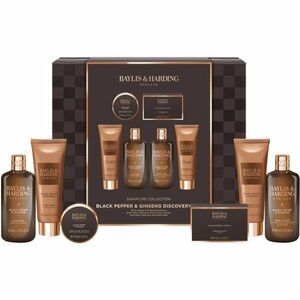 Baylis & Harding Black Pepper & Ginseng dárková sada do koupele pro muže obraz