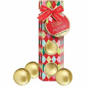 Baylis & Harding Festive Edition Luxury Bath Bomb koupelová bomba v dárkovém balení obraz