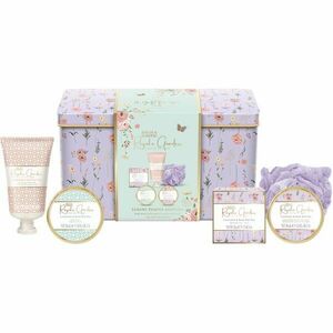 Baylis & Harding Royale Garden Lavender & Rose Hip Tea dárková sada plechový box obraz