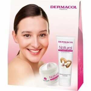 Dermacol Natural dárková sada s mandlovým olejem obraz