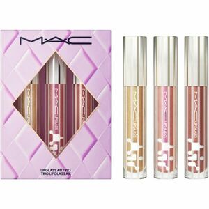 MAC Cosmetics Holiday Gloss Enthusiast Lipglass Air Trio dárková sada na rty obraz