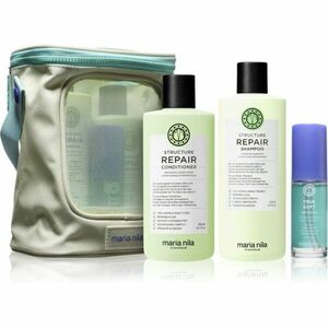 Maria Nila Structure Repair Beauty Bag dárková sada pro suché a poškozené vlasy obraz