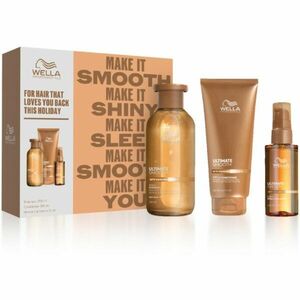 Wella Professionals Ultimate Smooth dárková sada pro lesk a hebkost vlasů obraz