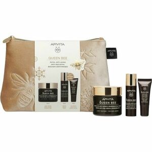 Apivita Queen Bee Gift Pouch (with Light Cream) dárková sada proti stárnutí pleti obraz