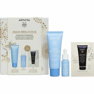 Apivita Aqua Beelicious Hydration & Freshness Set vánoční dárková sada pro rozjasnění a hydrataci obraz