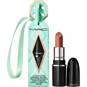 MAC Cosmetics Holiday Glazed Galaxy Mini Lustreglass Gift lesklá rtěnka v dárkovém balení odstín Thanks, It´s MAC! 1.8 g obraz
